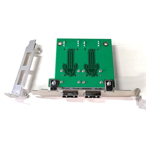 2Ports Mini SAS SFF-8088 To 36Pin SFF-8087 PCBA Adapter Card Board+PCI Bracket - Picture 5 of 16
