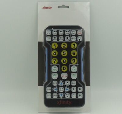 XFINITY & Comcast Set-Top Boxes Large Oversize Button Remote Control Tested Work