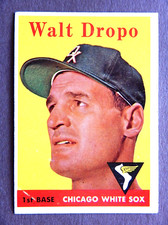 Walt Dropo #338 Topps 1958 Baseball Card (Chicago White Sox)