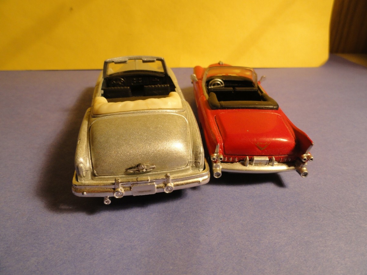 2- VINTAGE TOY CARS 1-1955 CADILLAC ELDORADO NEW RAY ? 1