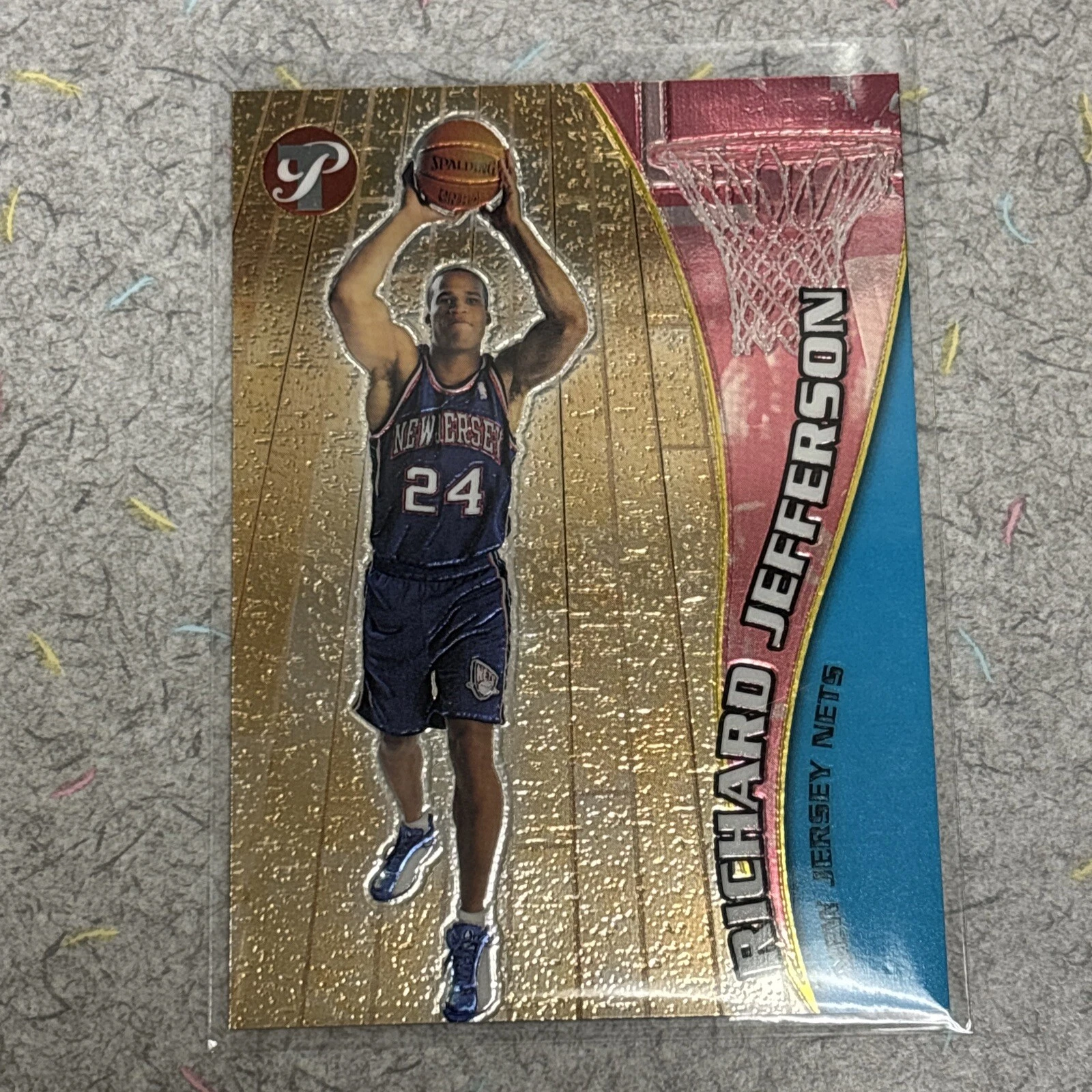 2001-02 Topps Pristine #93 Richard Jefferson Rookie