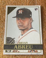 2020 Topps Gallery #96 Bryan Abreu RC Houston Astros Rookie Card