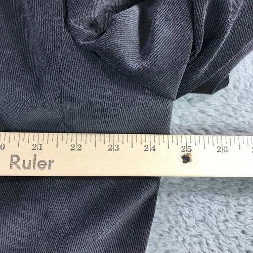 Chaps Blazer Mens Medium Sports Coat Corduroy Suit Jacket Black Casual Adult - Picture 9 of 14