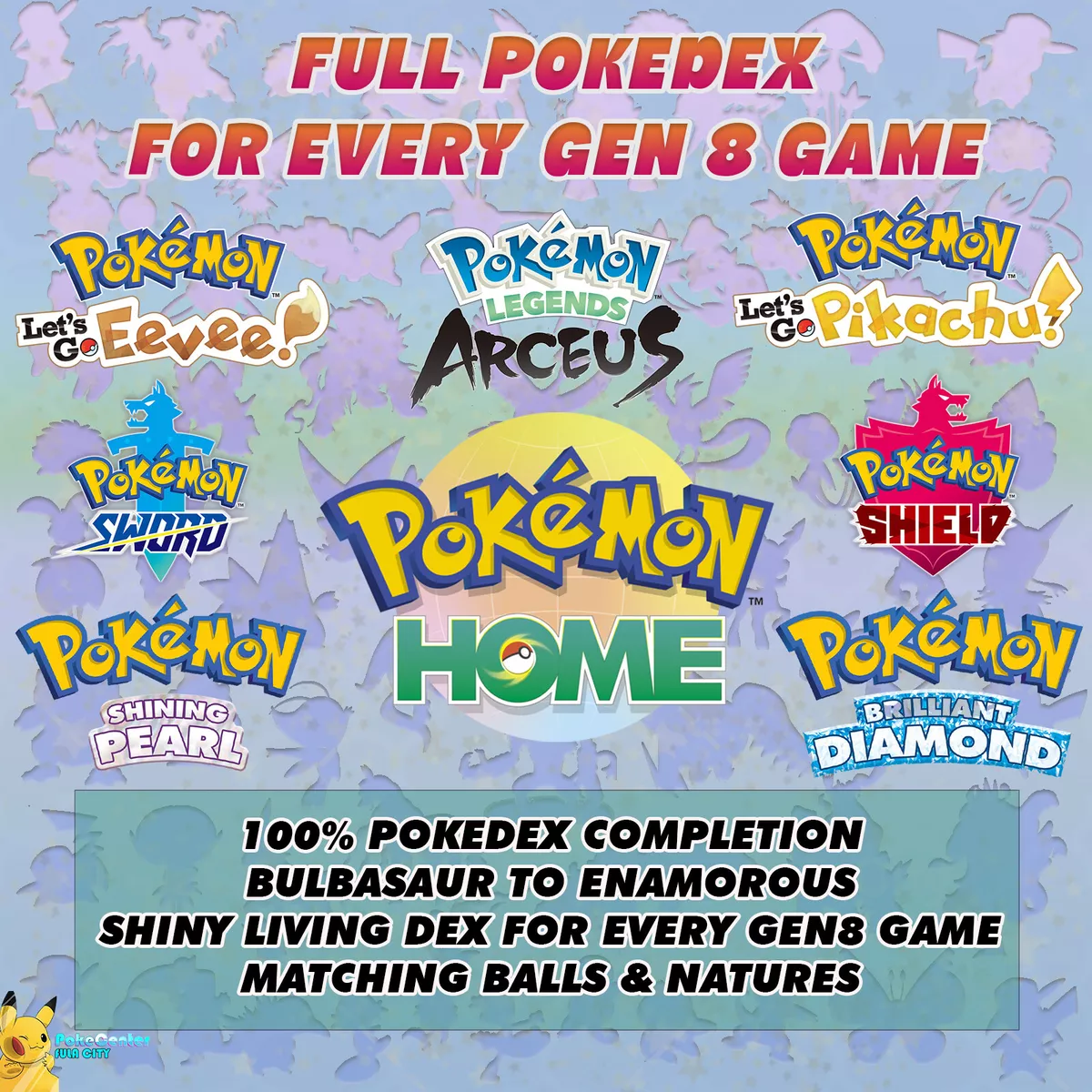 All Pokemon Games By Generation