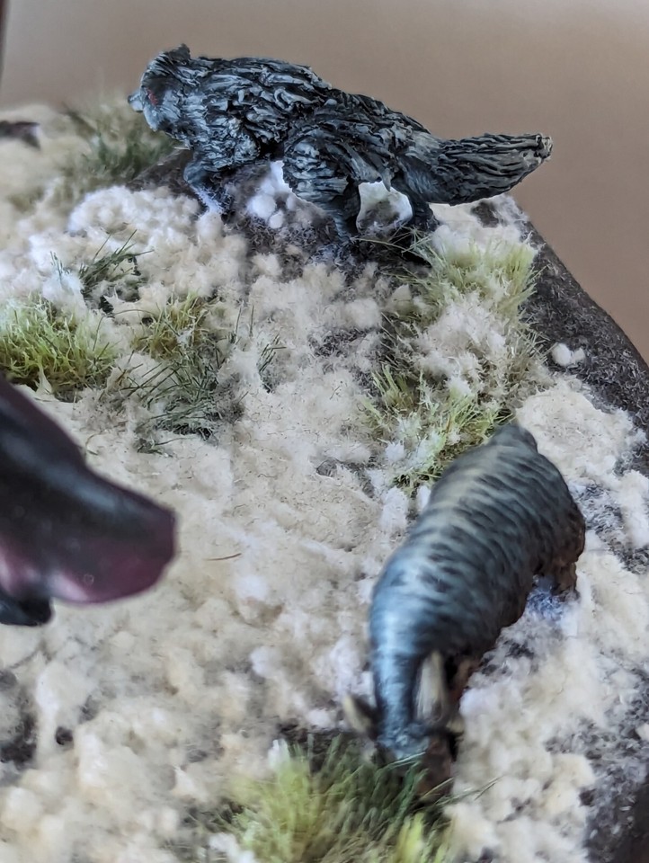 Painted Frost Giant Ranger Diorama From Reaper Miniatures | eBay