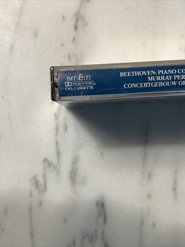 BERNARD HAITINK - Murray Perahia Beethoven Piano Concertos 1 & 2 Cassette Sealed - Picture 3 of 5