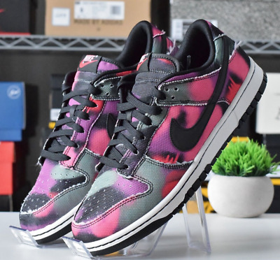 Size 14, 7, Nike Dunk Low Retro Graffiti Pink DM0108-002 Size 14, 7, Nike Dunk Low Retro Graffiti Pink DM0108-002