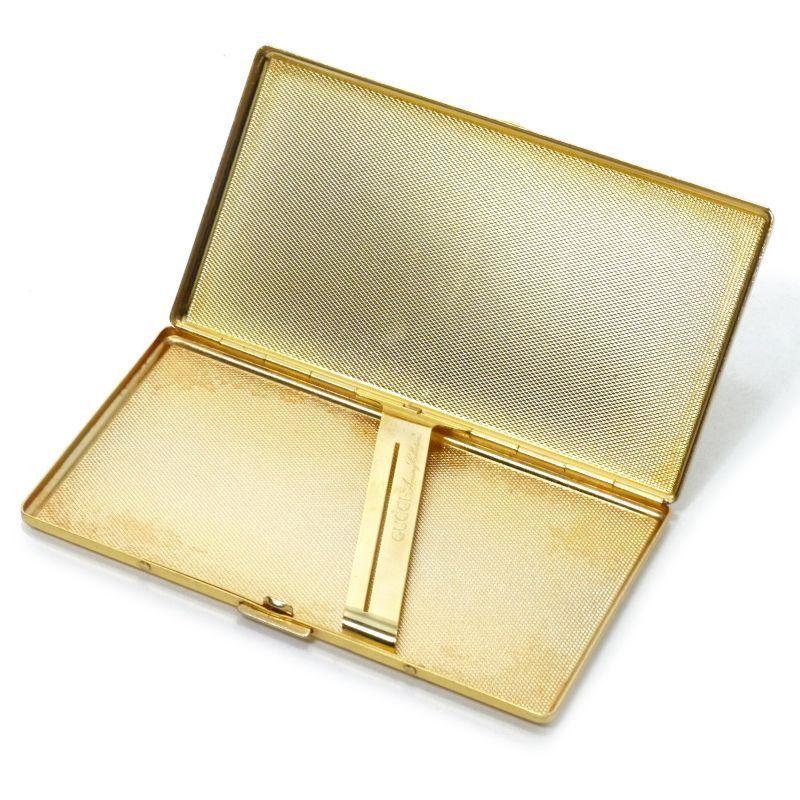 Gucci Vintage GG Monogram Cigarette Case Gold | eBay Gucci Vintage GG Monogram Cigarette Case Gold | eBay