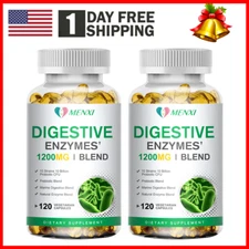 Digestive Enzymes Plus Probiotics & Prebiotics, 240 Veggie Capsules, Gut Health