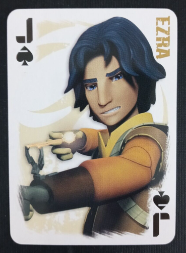 Disney Star Wars Rebels Playing Card Ezra Jack Spades | eBay Australia