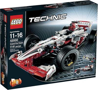 Lego Grand Prix Race 42000 Technic Minifigure Building Set
