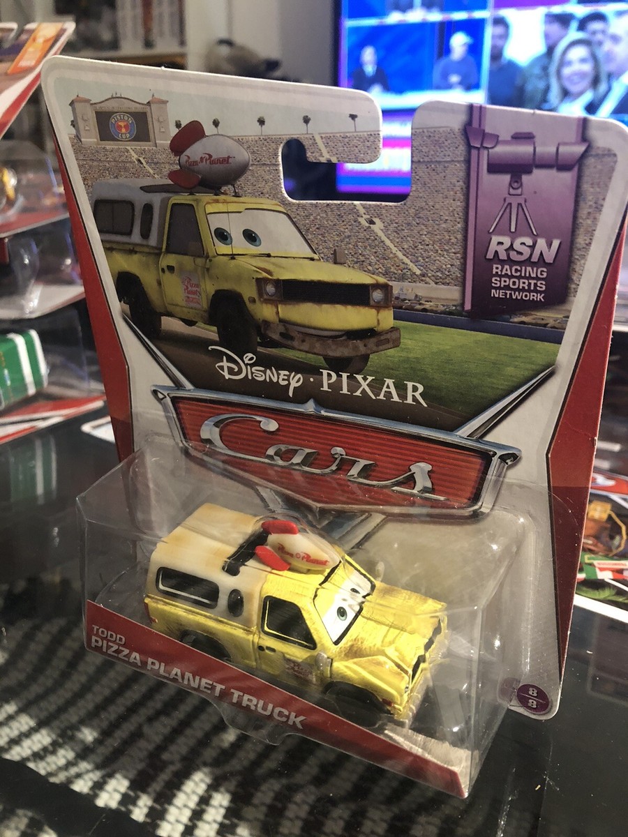 New Retired 2013 Disney Pixar Cars RSN Sports NW Todd Pizza Planet