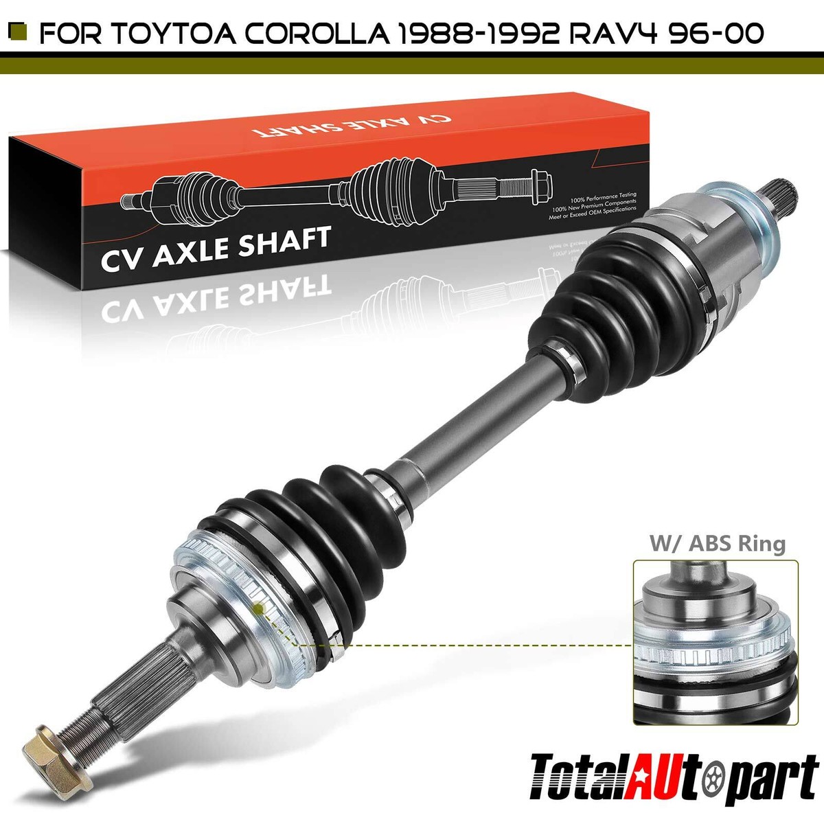 New CV Axle Assembly for Toyota Corolla 1988-1992 RAV4 1996-2000