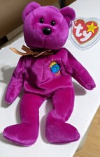 Retired Rare Ty Beanie Baby "Millennium/Millenium" Double Tags Errors