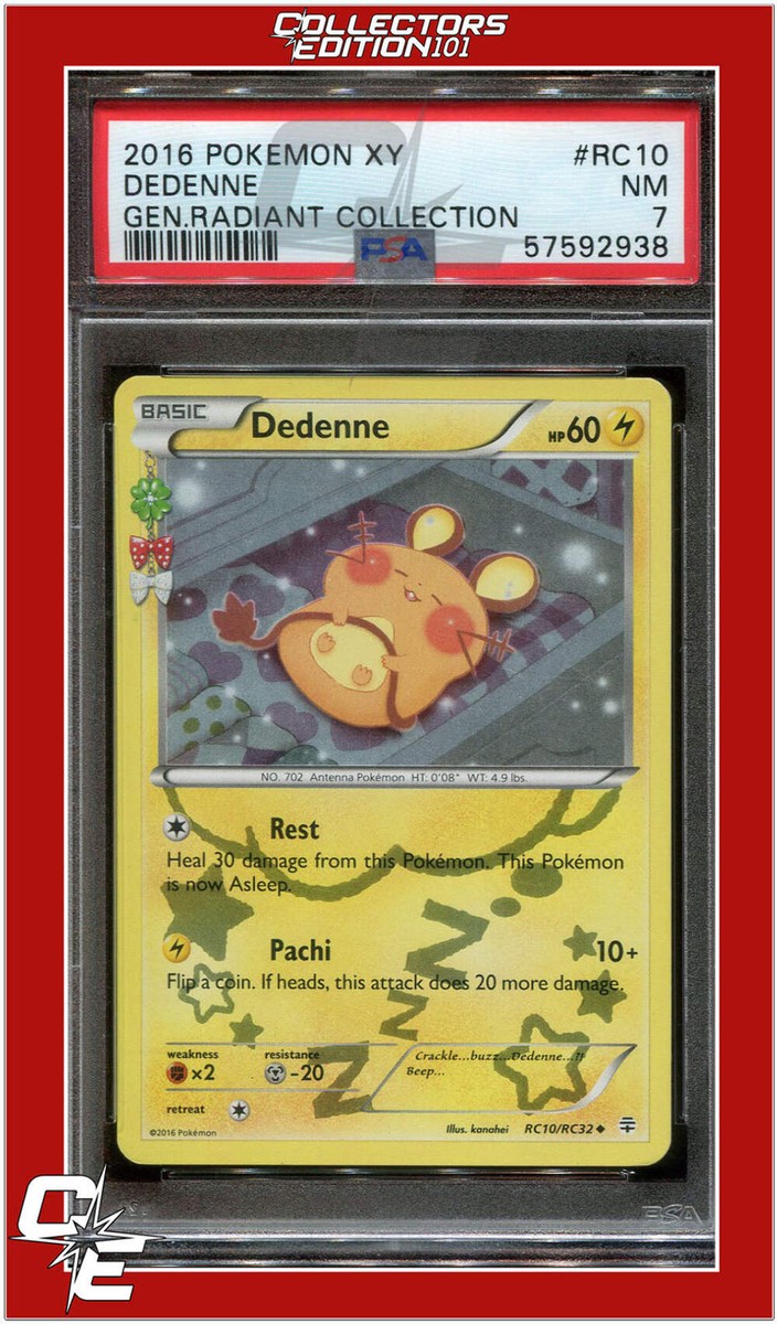 PSA10 デデンネ chr② Generations Radiant Collection RC10 Dedenne PSA 7 | eBay