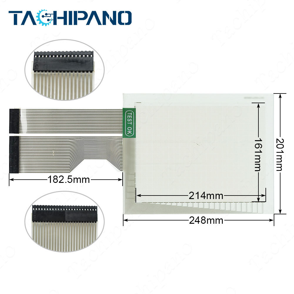 2711-T10G1 Touch Screen Panel for 2711-T10G1L1 PanelView 1000 with