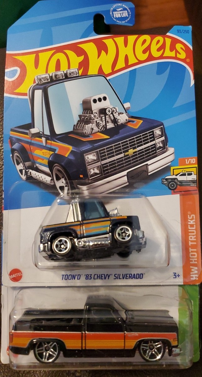 2023 Hot Wheels '83 Chevy Silverado & '83 Chevy Silverado 2023 Hot Wheels '83 Chevy Silverado & '83 Chevy Silverado