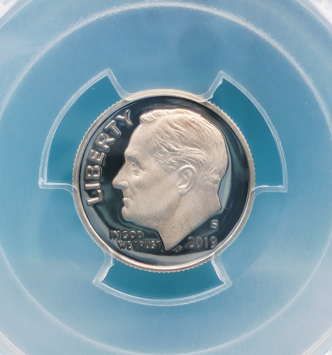 2019-S Roosevelt Dime 10C PCGS PR 70 DCAM Birth Set - First Strike