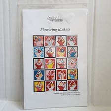 Quilt Expressions Flowering Baskets Quilt Pattern Flowers