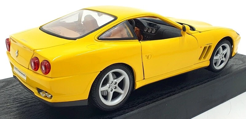 Maisto 1/18 Scale Diecast 31810 - Ferrari 550 Maranello 1996 - Yellow - Image 2 of 4