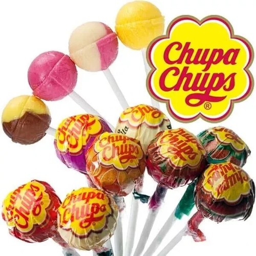 NEW 100 Pcs Chupa Chups Lollipops Bulk Lollies Assorted Flavors FREE SHIPPING - Picture 2 of 13