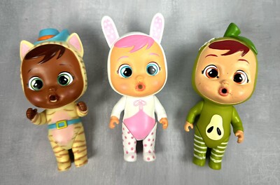 Cry Babies Magic Tears Doll Animal  Storyland Coney Bunny Tutti Frutti Set 0166