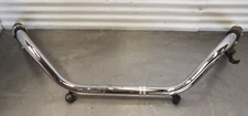 Chrome motorcycle 1" diameter handlebars 33" width,  6" rise, 11" pullback