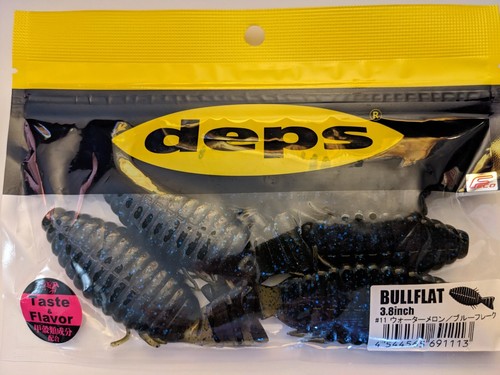Deps Bull Flat Bullflat 3inch 3.8inch 4.8inch 5.8inch JDM Köder Farbe wählbar - Bild 30 von 50