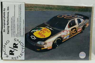 Dale Earnhardt Bass Pro Shops Sealed Racing Reflections 8x10 Photo Nascar #3