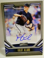 KOLBY ALLARD /99 AUTO PLAYBOOK PANINI CHRONICLES BASEBALL 2020
