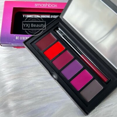New In Box Smashbox Be Legendary Picked Up Lipstick Palette~Bold~Discontinued