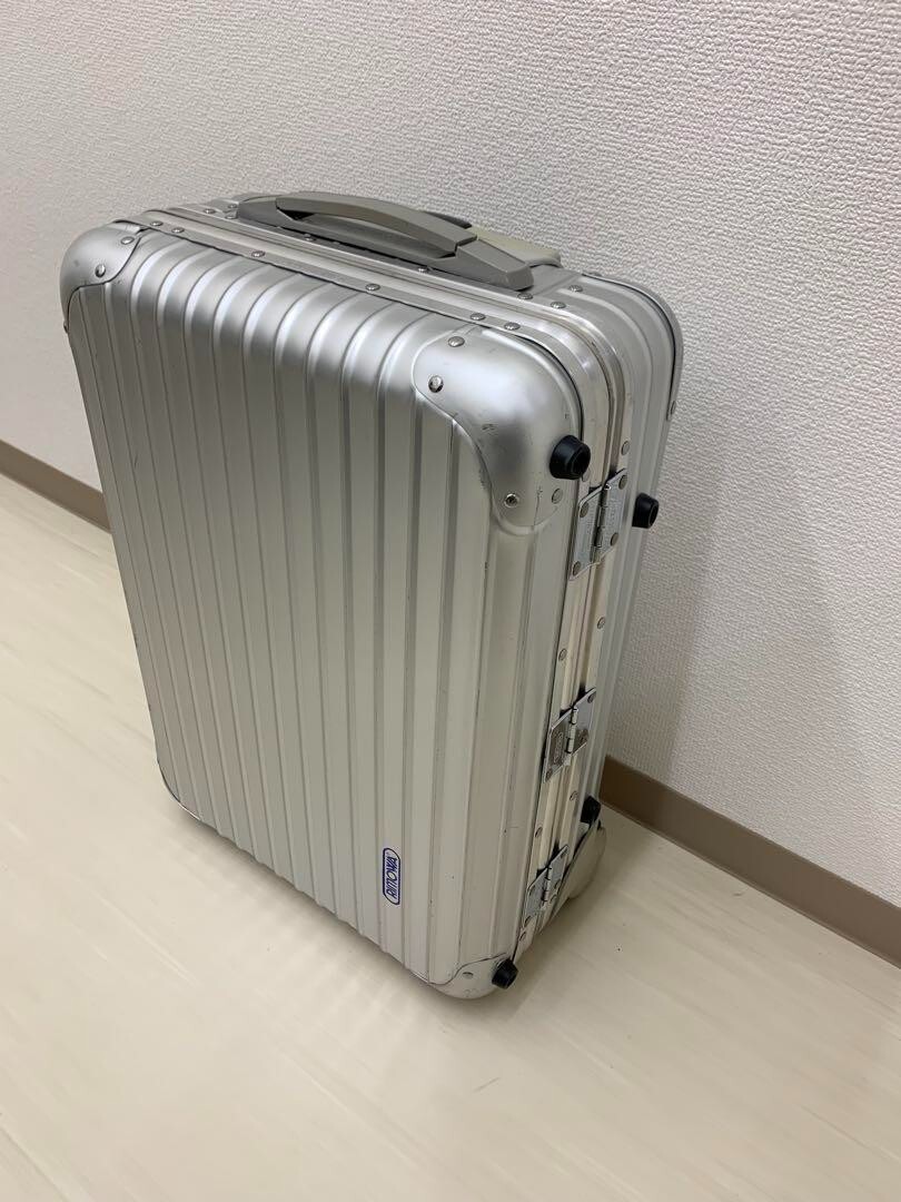 RIMOWA リモワ トパーズ シルバーインテグラル 2輪 35L 機内可 RIMOWA TOPAS SILVER INTEGRAL リモワ トパーズ シルバー