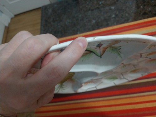 Italian Ceramic Deviled Egg Vintage Round Serving Tray Plate Platter 12 slots - Picture 4 of 7