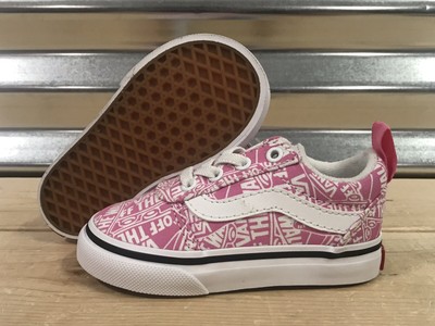 toddler girl white vans