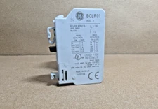 General Electric BCLF01 Auxiliary Contact Block, 1 NC, 10A, Front Mnt  (New NB)
