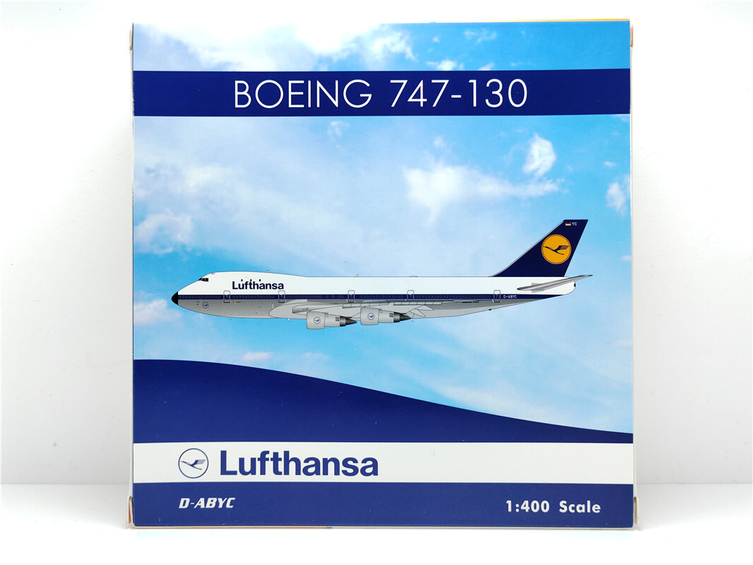 1:400 Phoenix Lufthansa BOEING B747-100 Airplane Diecast Aircraft