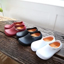 STICO Mens Chef Kitchen Slip Resistant Safety Rubber Occupational Shoes NEC03