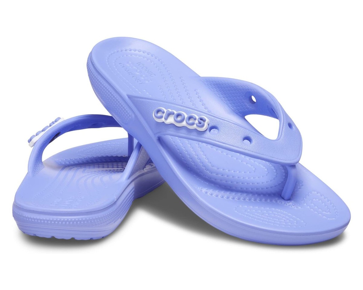 Crocs Classic Flip Flops Toe Thong Comfort Sandals Adult  display picture 1