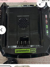 Greenworks UltraPower 60V Rapid Battery Charger.New Open Box. C. 0051