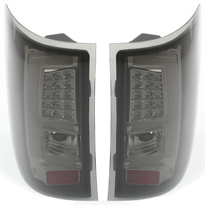 For GMC Sierra 1500 2500HD 3500HD 2014-2018 Tube LED Brake Tail Lights
