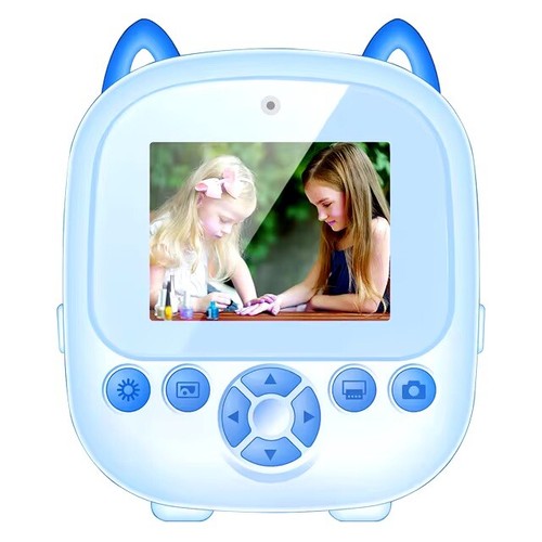 Macchina fotografica stampa istantanea per bambini 1080P fotocamera digitale giocattoli HD videoregistratore regali - Foto 15 di 18