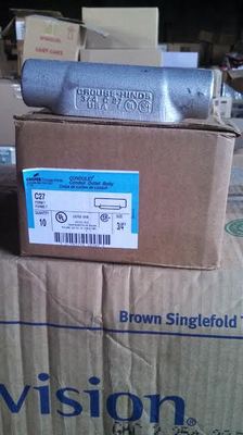 Crouse-Hinds C27   3/4'' in. NPT Iron C FORM 7  PRODUCT BRNAD NEW ONE EACH.