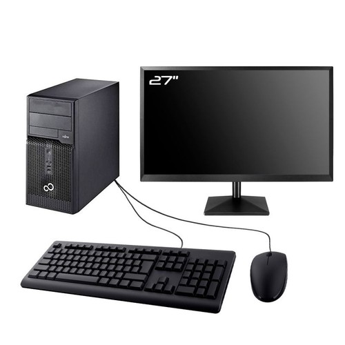 PC Fujitsu Esprimo P400 Bildschirm 27 " Intel I7-3770 RAM 16Go SSD 2To W11 Wifi - Bild 1 von 6