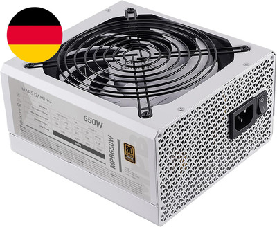 Mars Gaming MPB650, PC ATX 650W Netzteil, 6 Jahre Garantie, 80Plus Bronze 230V, 