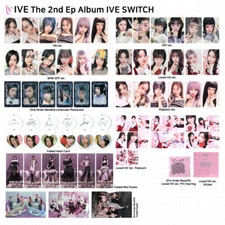 IVE 2nd EP Album IVE SWITCH Official Photocard Postcard Heart Card Poster KPOP