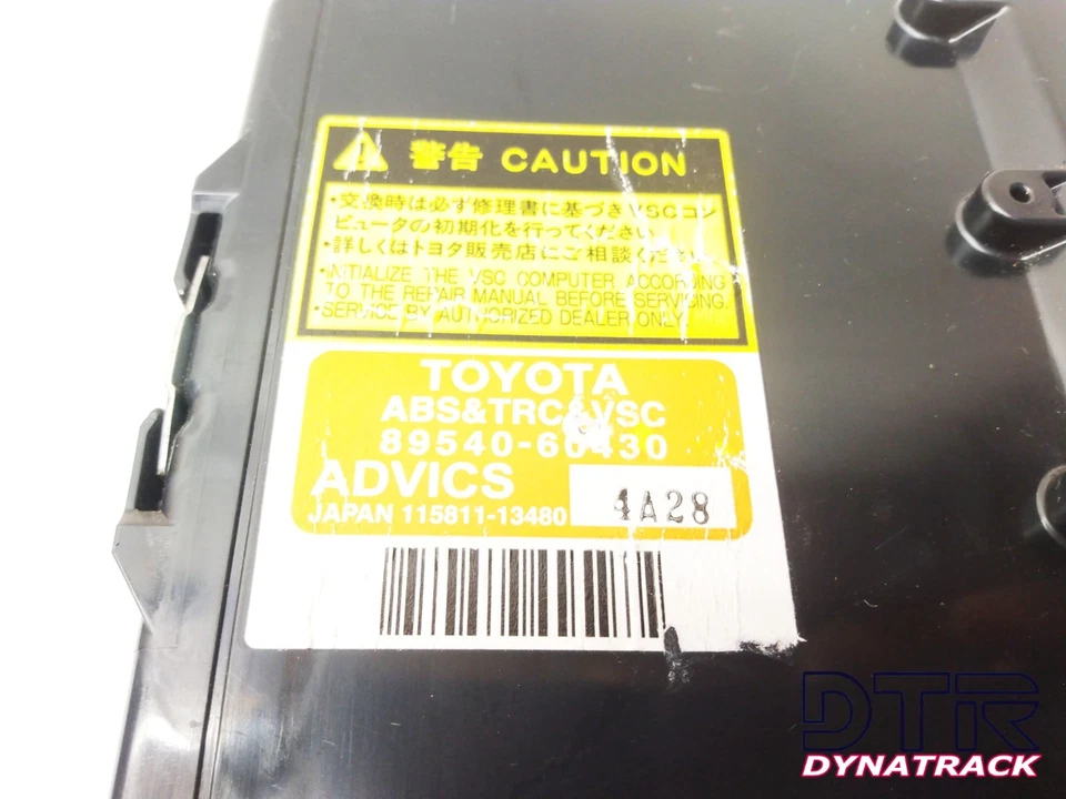 2003-2005 Lexus LX470 Land Cruiser Anti Lock Brake Skid Control 89540-60430 - Изображение 3 из 4