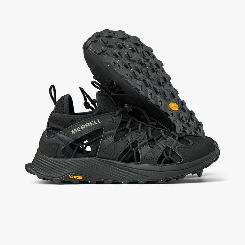 MERRELL 1TRL Moab Flight Sieve Men Hiking Shoe Triple Black