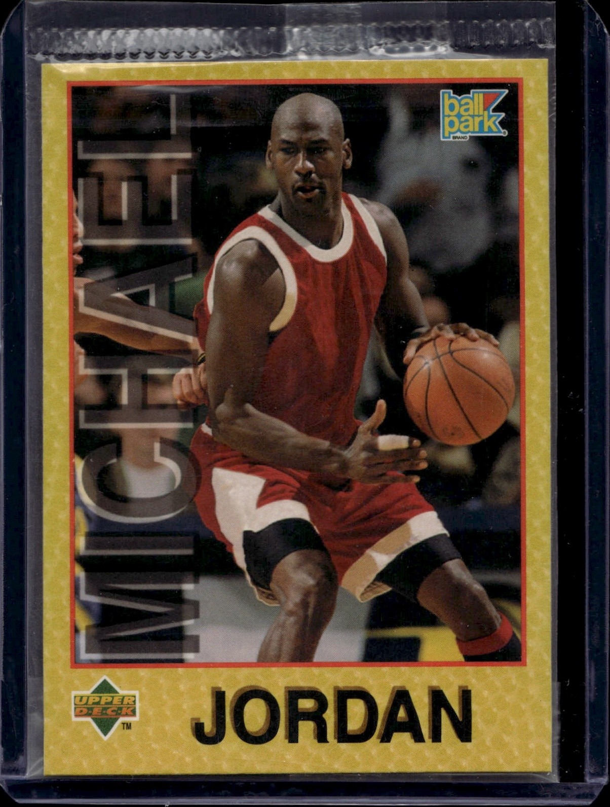 1996 Upper Deck Ball Park Franks #5 Michael Jordan Sealed