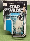 Vintage Star Wars Princess Leia 12 Back Card Only UPC Cut Out As-is plus bonus 2