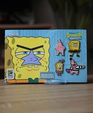 Disliz SpongeBob Pin Set San Diego Comic Con ...